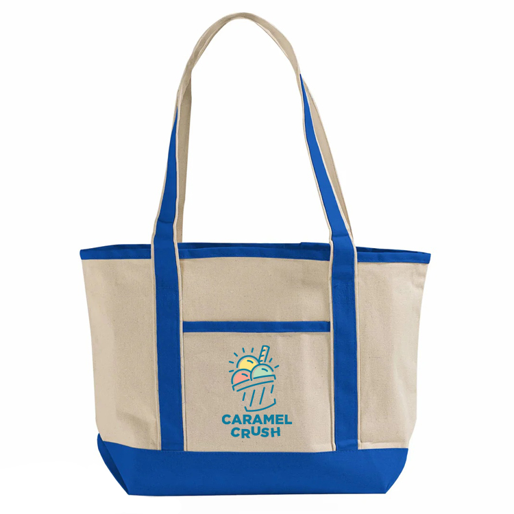 Driftwood Deluxe 12oz Canvas Tote Bag, custom tote bag with logo imprint 12