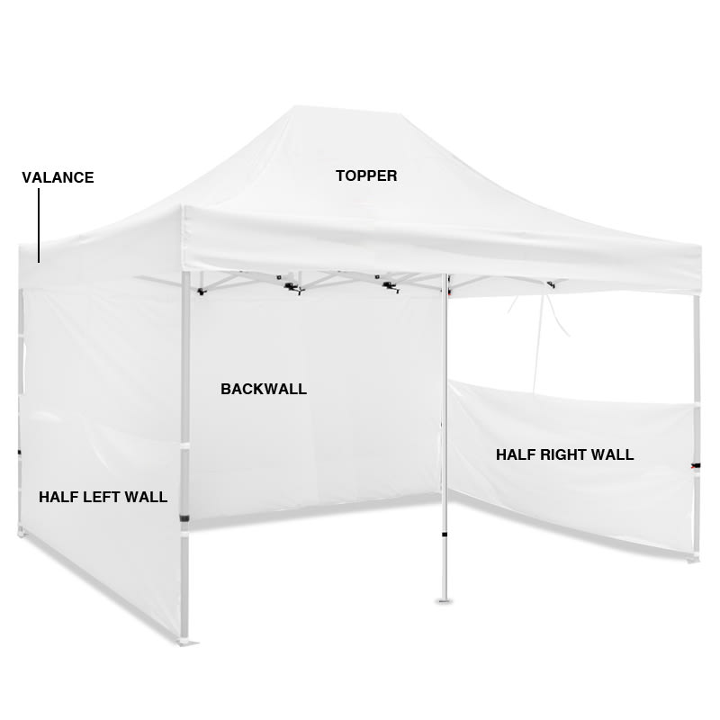 10ft X 20ft Full Color Pop Up Canopy Tents 31