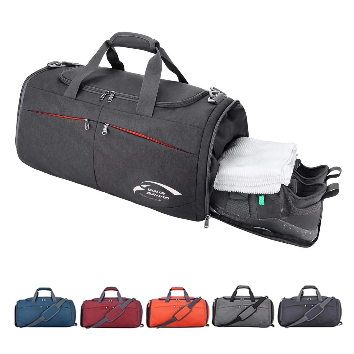 Lightweight Unisex Travel Duffel Sports Gym Bag 2