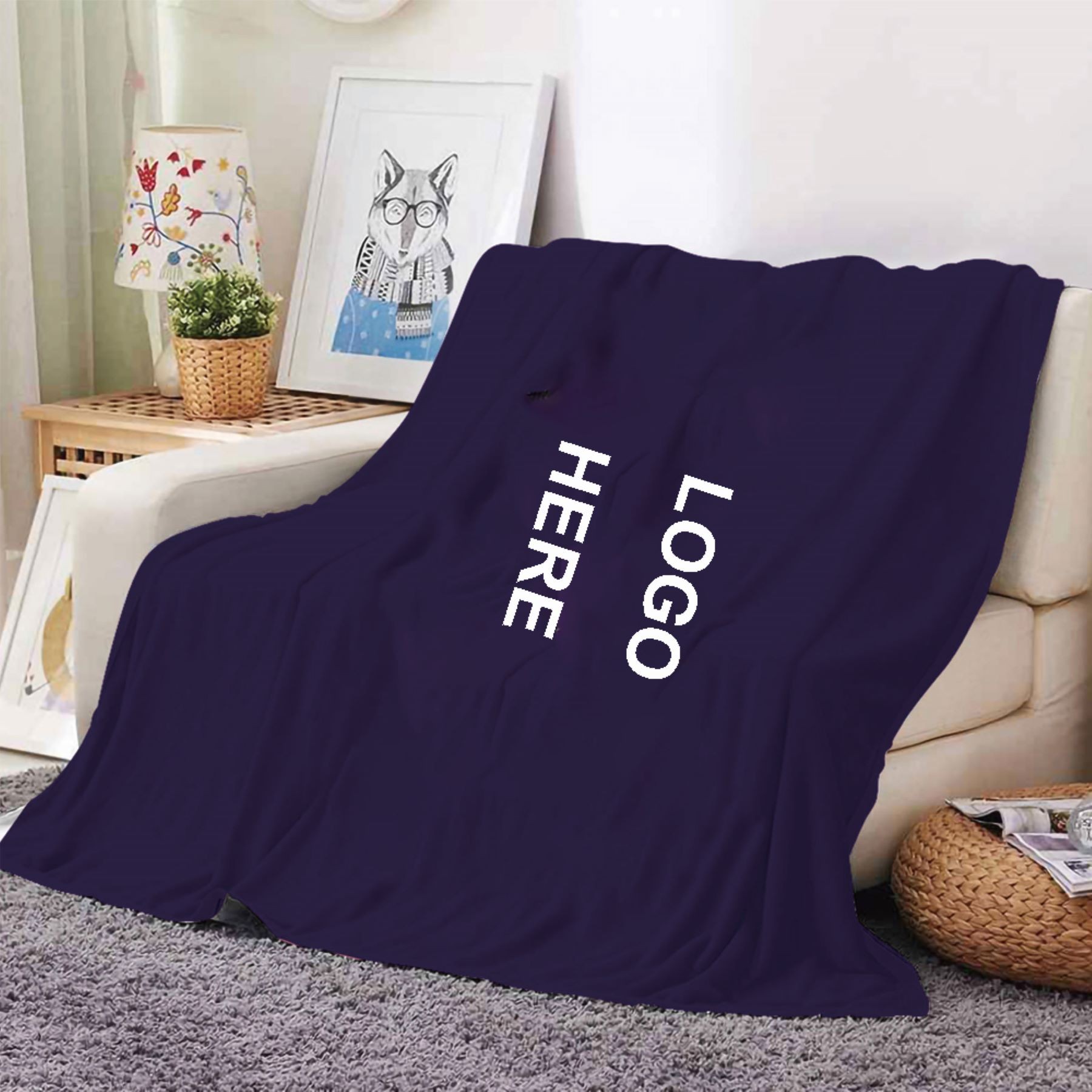 Fleece Throw Blanket