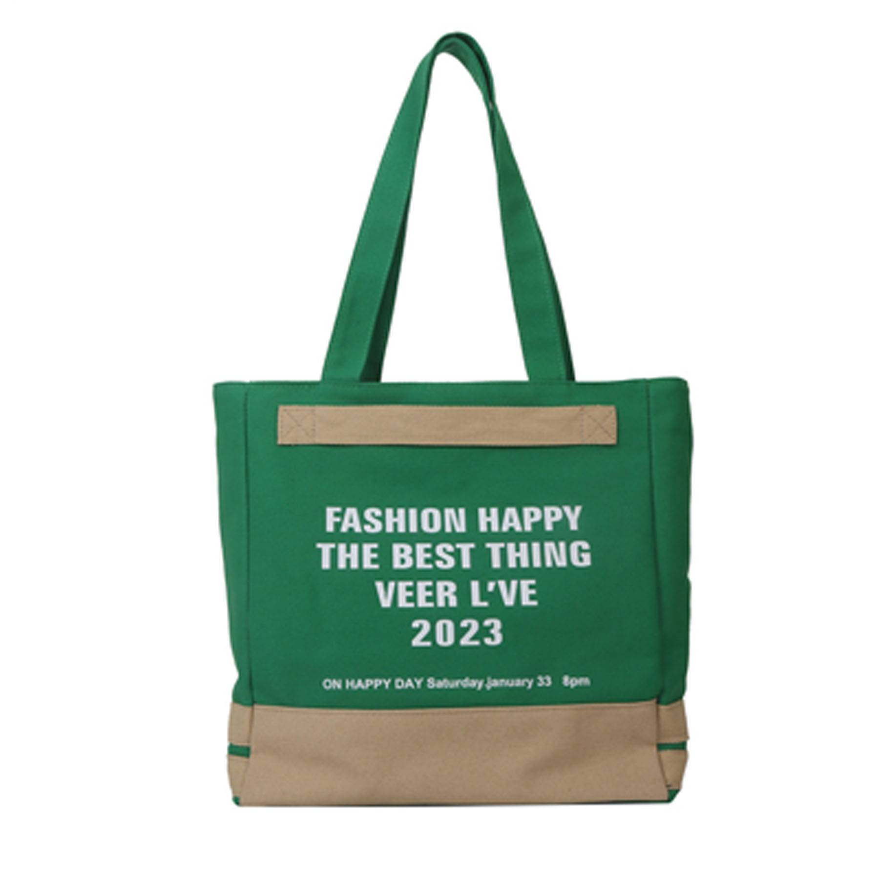 Canvas Tote Bag for Women, custom tote bag with logo imprint 2