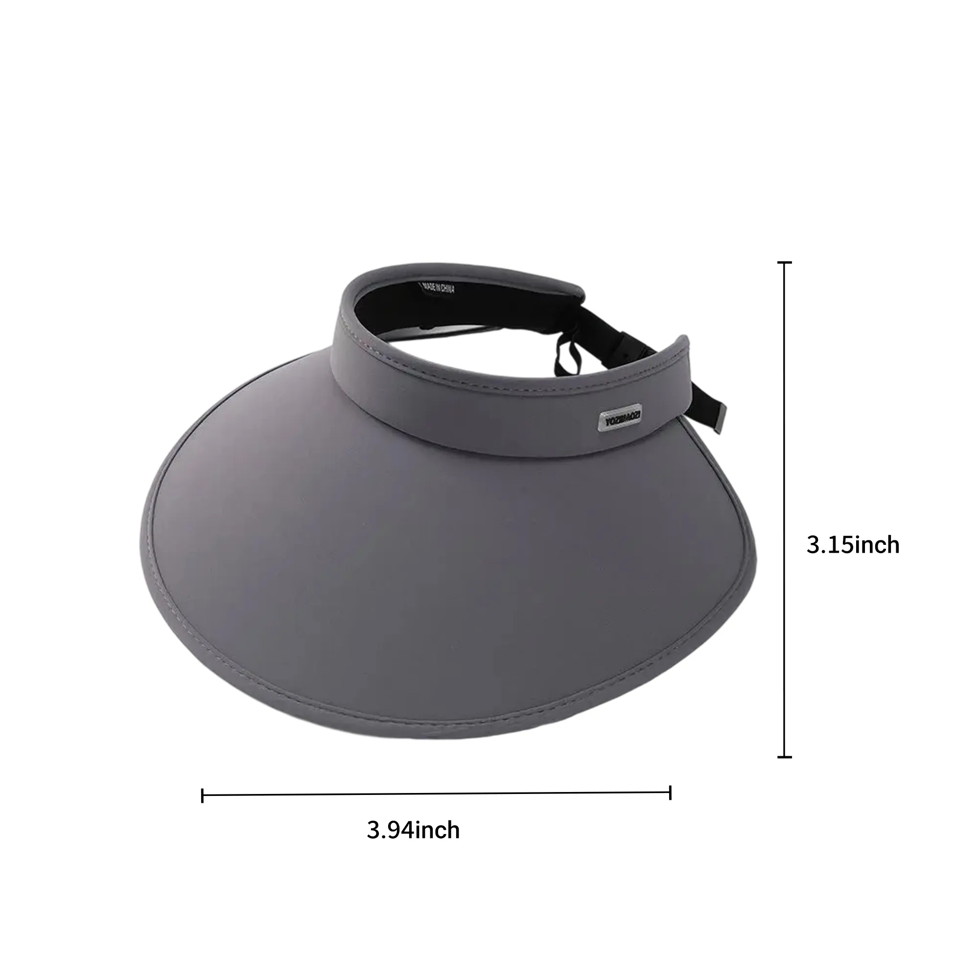 Foldable Ice Silk Visor Hat for Summer Outdoor Use 4