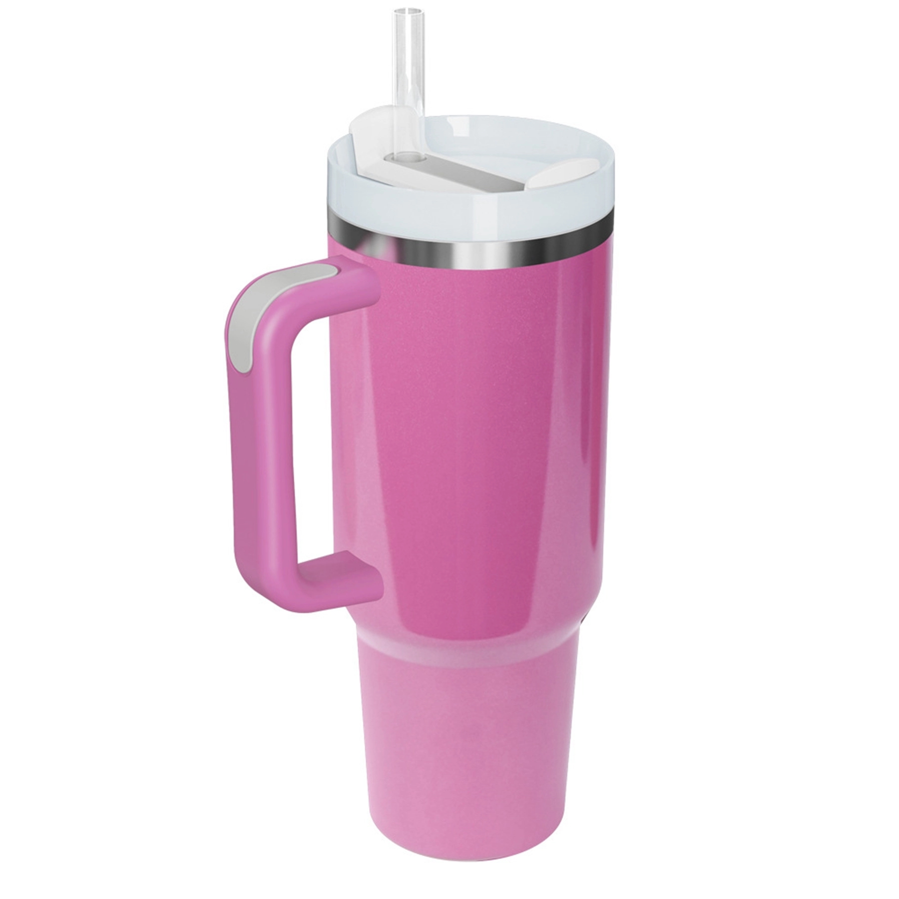 40 Oz. Vacuum Stainless Steel Sublimation Tumbler with Straw 5