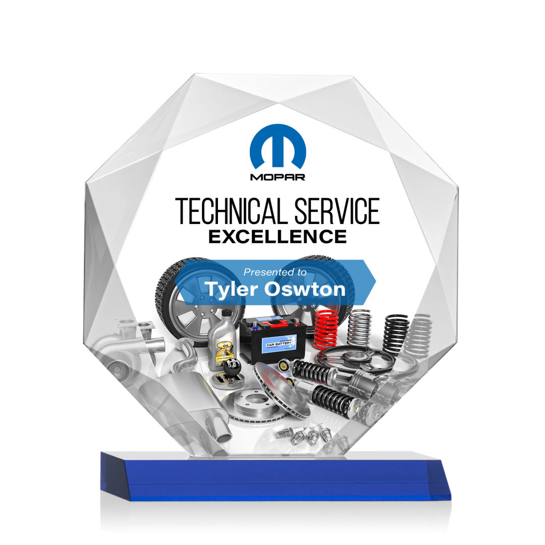 Kitchener VividPrint™ Award - Blue 12
