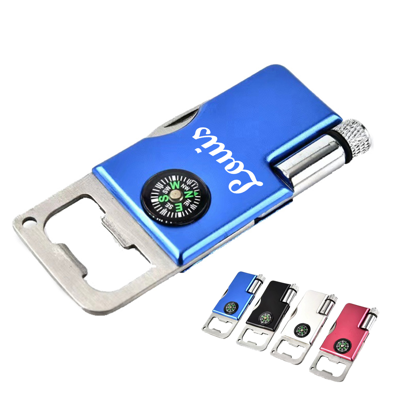 4-In-1 Multi-Function Tool Compass bottle opener & Led light 11