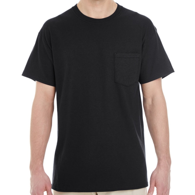 Gildan Unisex Heavy Cotton Pocket T-Shirt 12