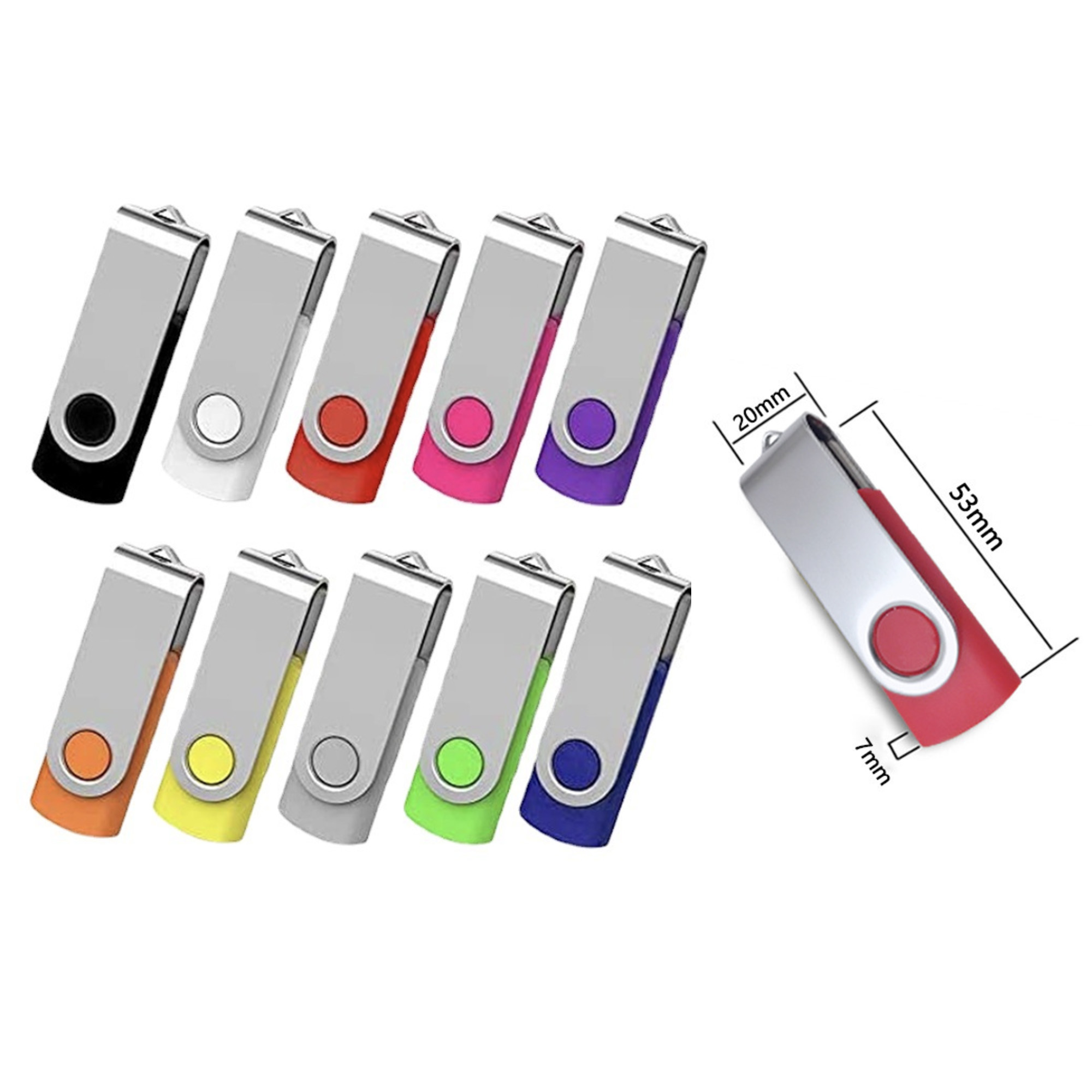 Rush Servise Classic Swivel USB Flash Drive 2