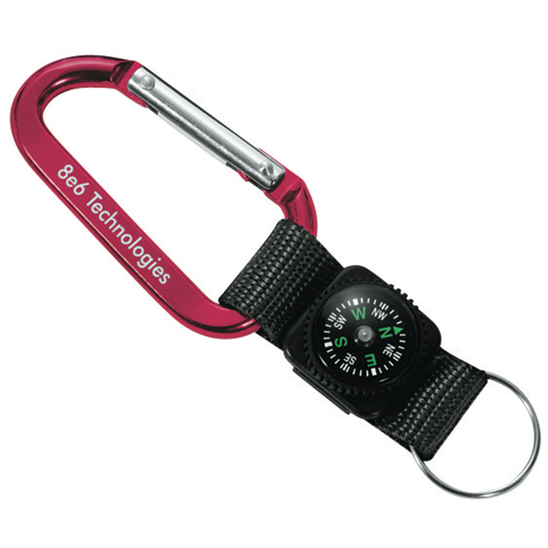 Busbee Carabiner with Compass 4
