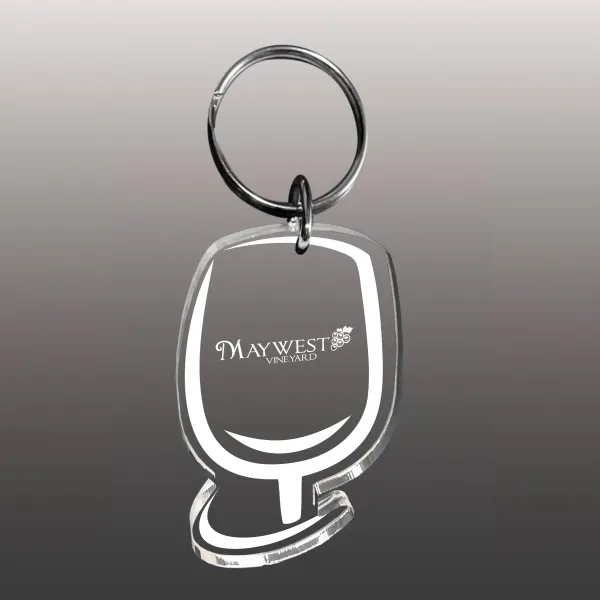 1/8" Custom Laser Etched Keychain 1