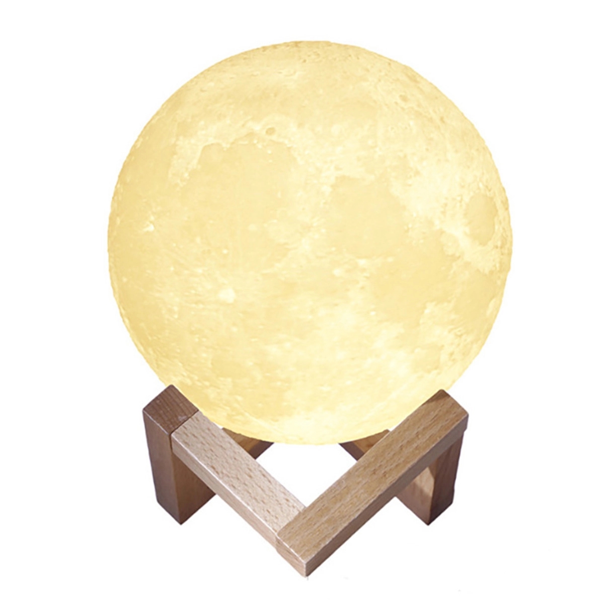 16 Colors LED Moon Light with Remote, Touch Control and USB 12