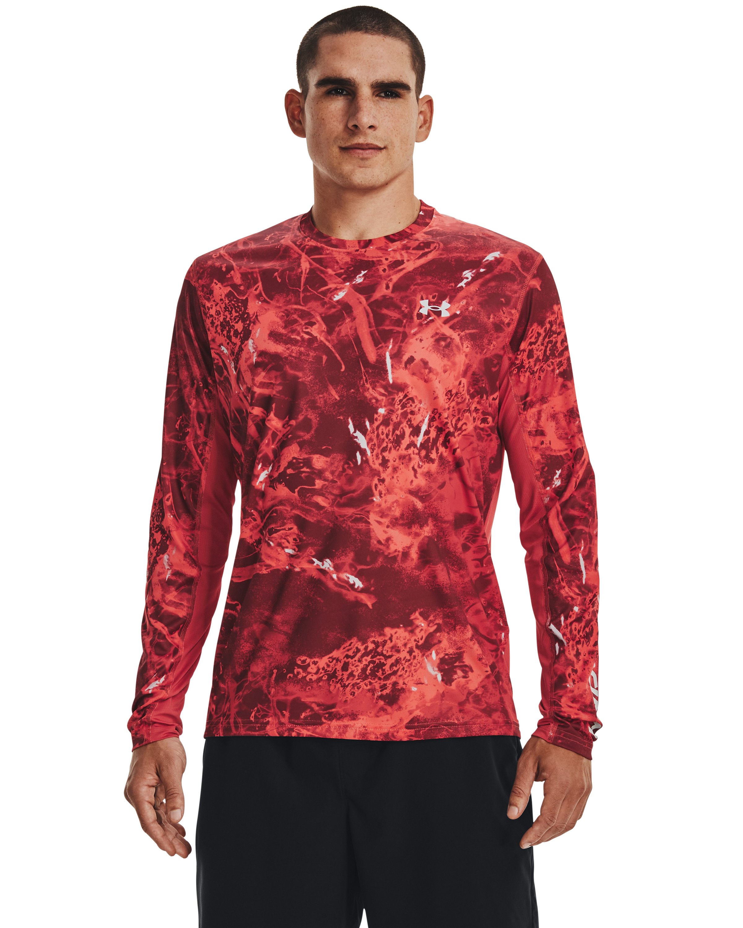 UA Iso-Chill Shorebreak Camo Men's Long Sleeve 16