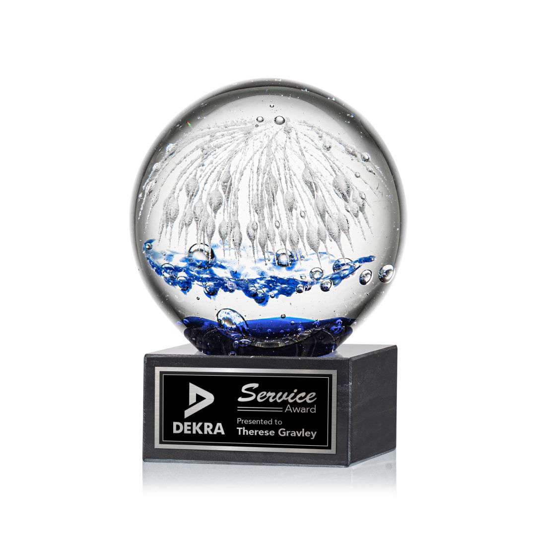 Starburst Award on Square Marble Base 3