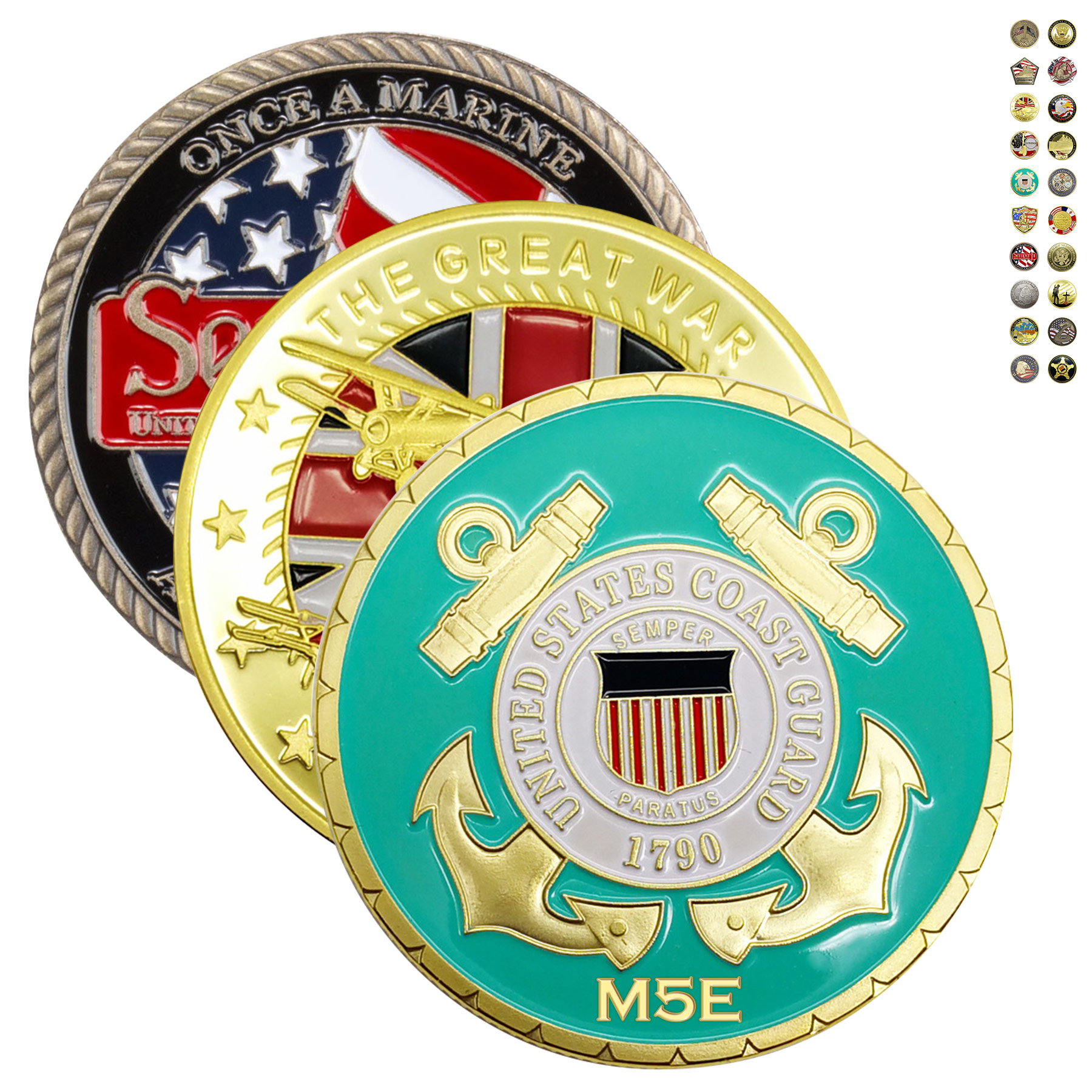 Custom Zinc Alloy Commemorative Coin 7