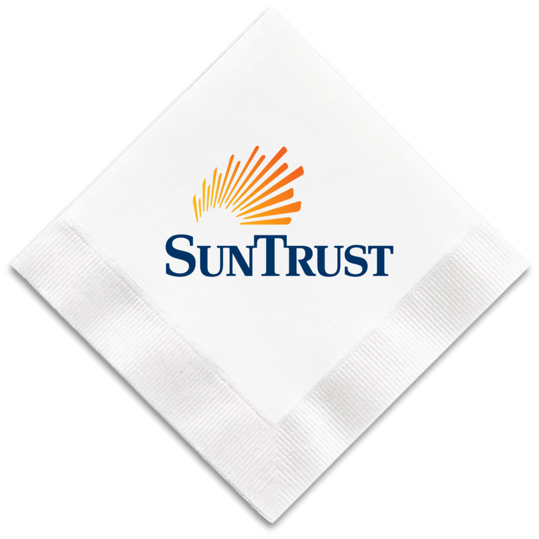 3 Ply White Beverage Napkin, Digital, FSC Certified