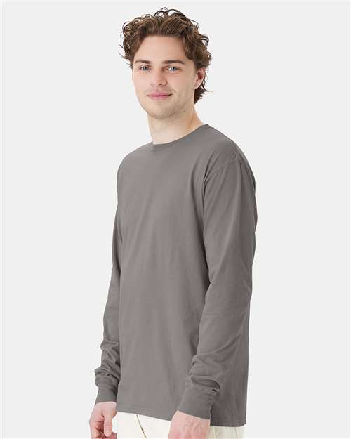 Unisex Garment-Dyed Long Sleeve T-Shirt - GDH200 142