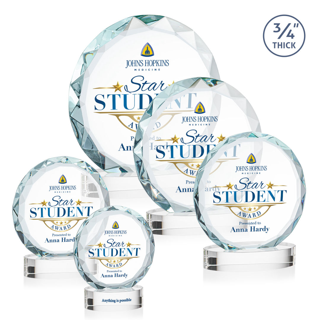 Centura VividPrint™ Award on Alberton Base - Clear