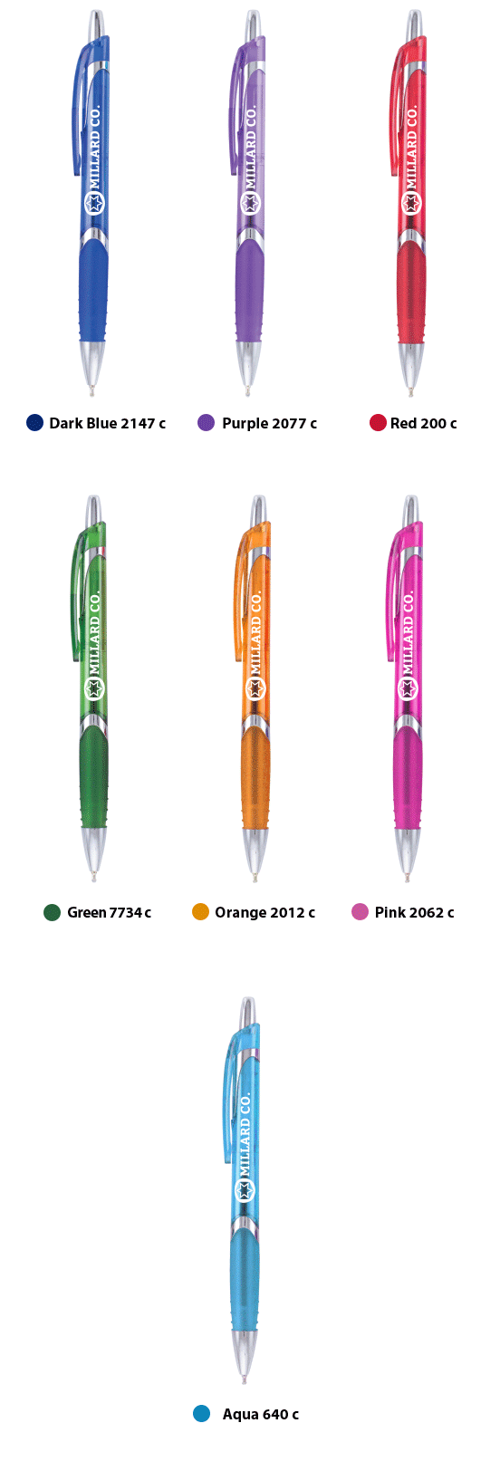 Spectrum Plastic Pen (1 Color Imprint) 4