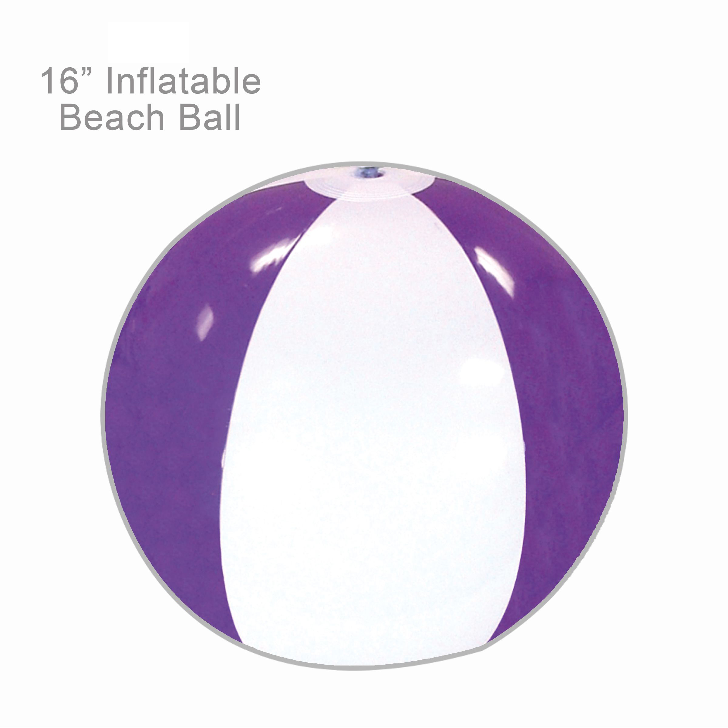 16" Large Delightful Inflatable Beach Ball 7