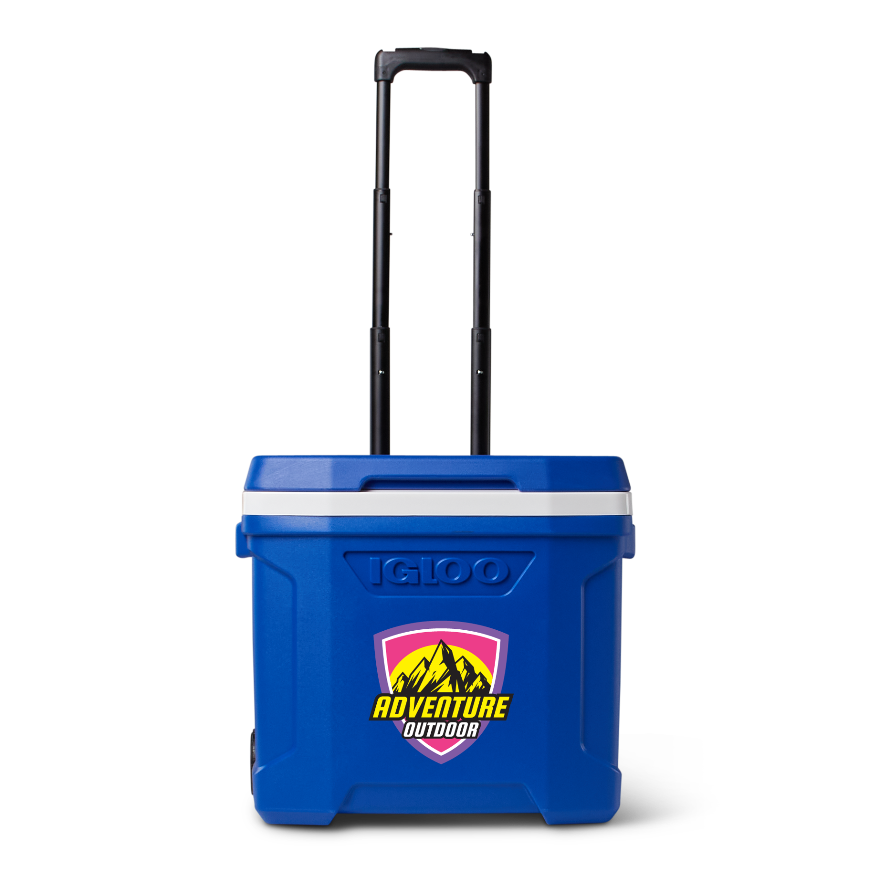 IGLOO PROFILE II 28 QT. ROLLER BLANK* COOLER (Majestic Blue)