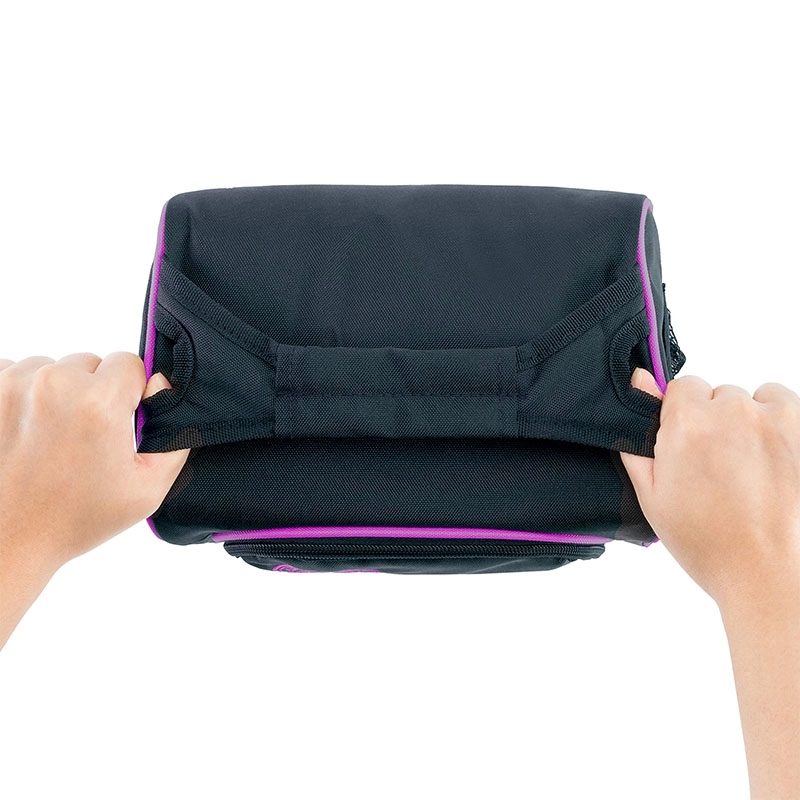 Double-Zipper Square Handheld Insulated Bag 4