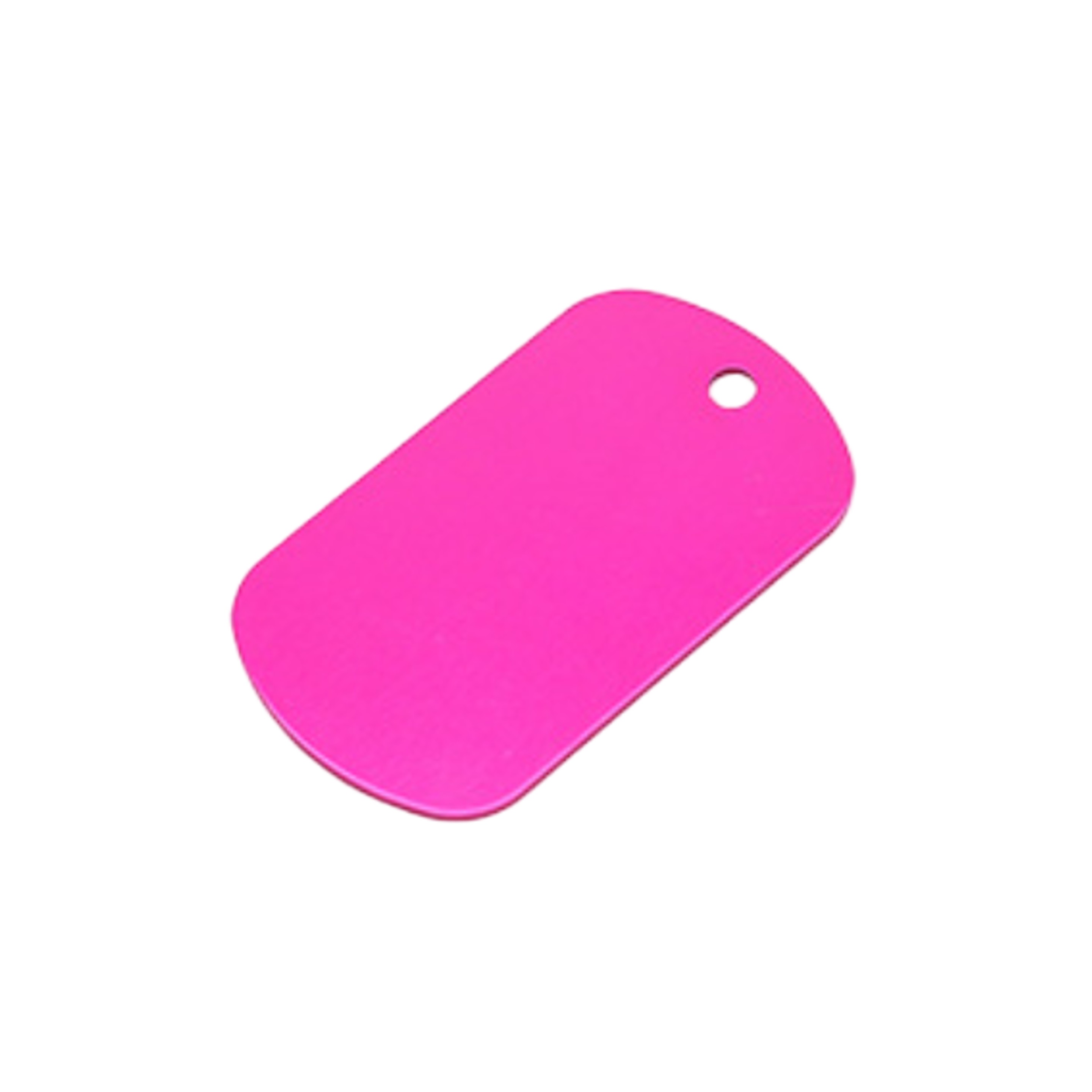 Engraved Aluminum Dog Tag Keychain 7