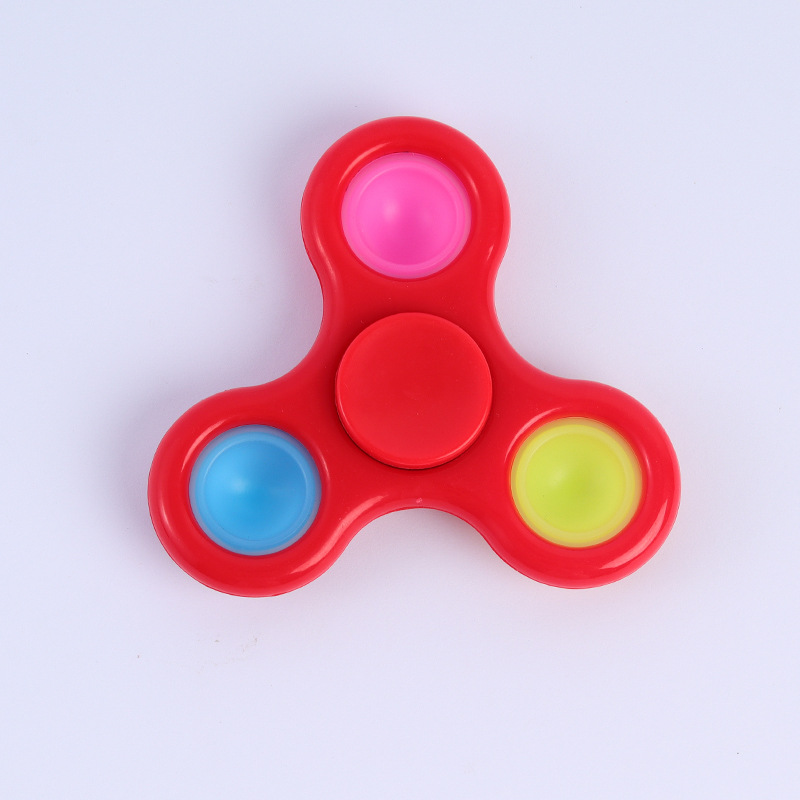 3 Bubbles Fidget Push Pop Spinner 4