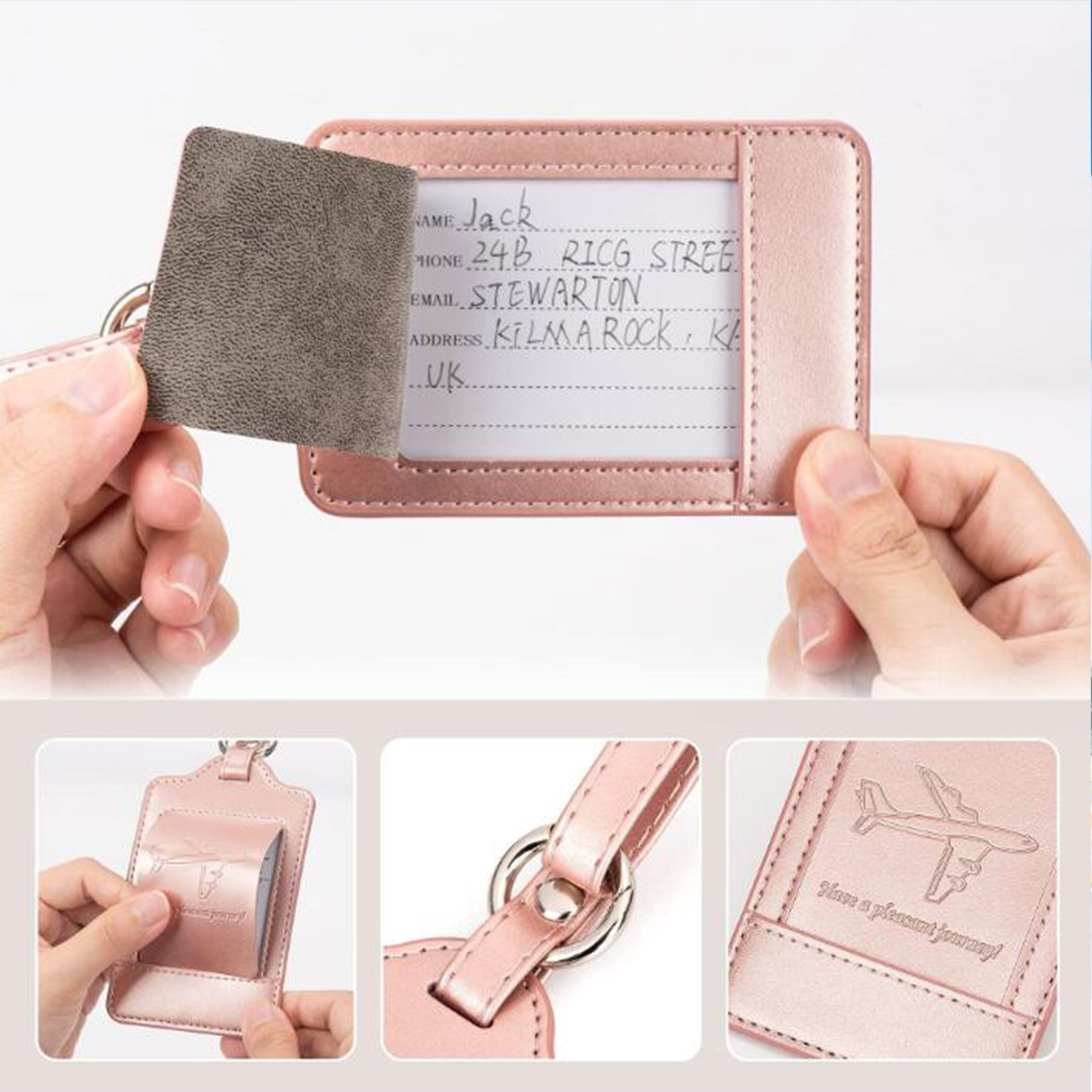 PU Leather Luggage Tag 1