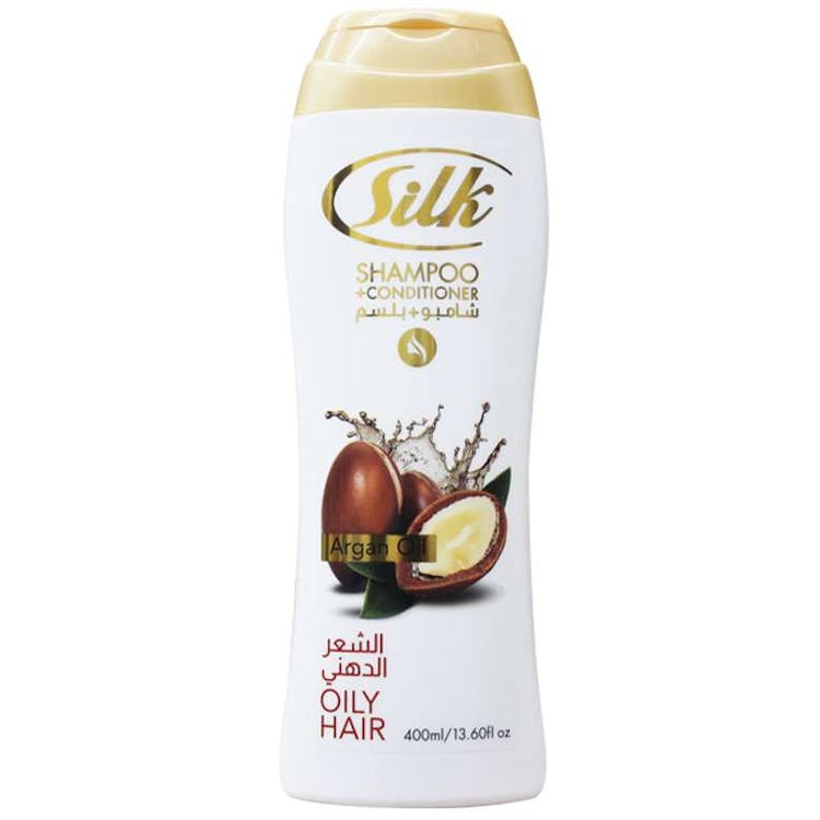 Silk Argan Oil Shampoo and Conditioner - 13.6 oz 2