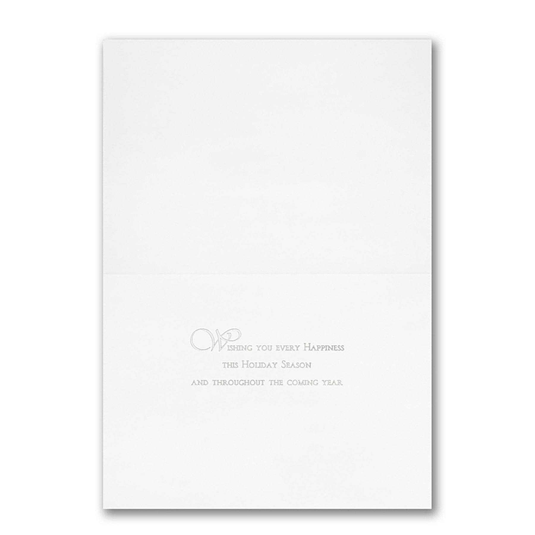 Frosty Winter Scene Holiday Card 3