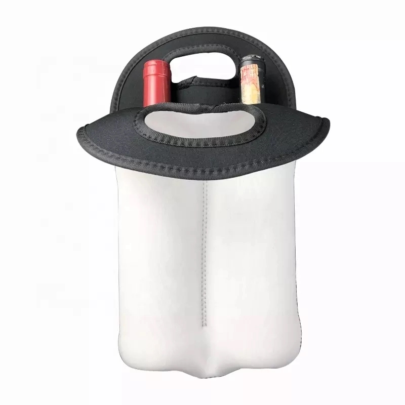 Neoprene Wine Double Bottle Tote Bag 6