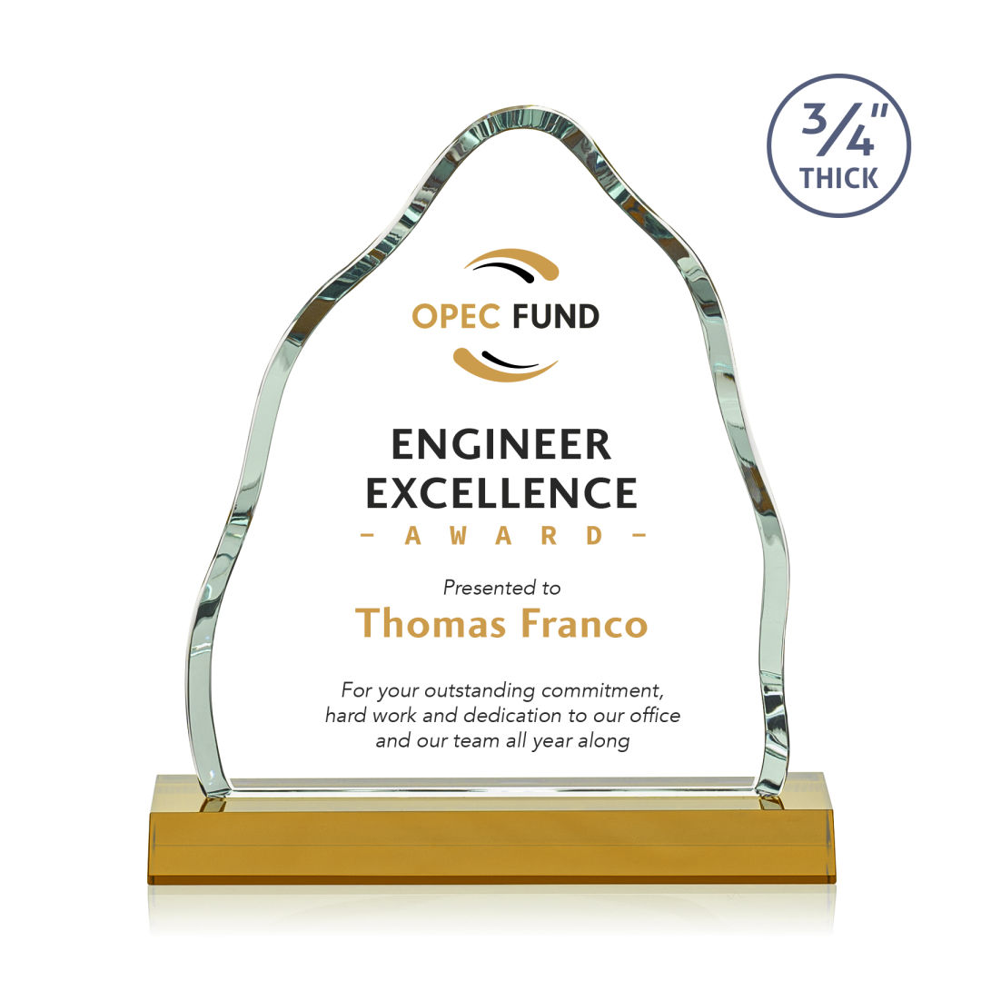 Dunwich VividPrint™ Award - Amber 8