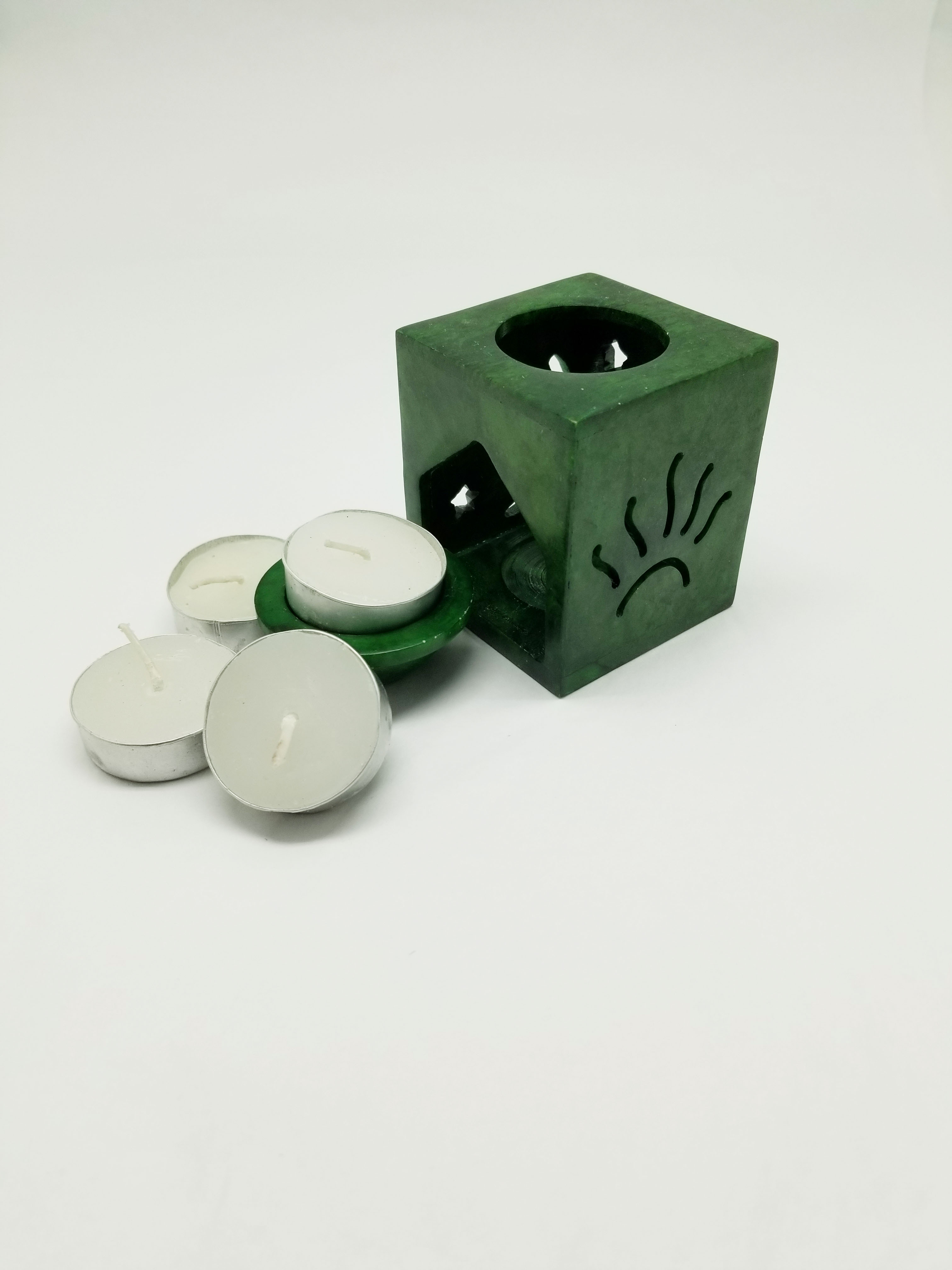 Green Stone Oil Burner 2
