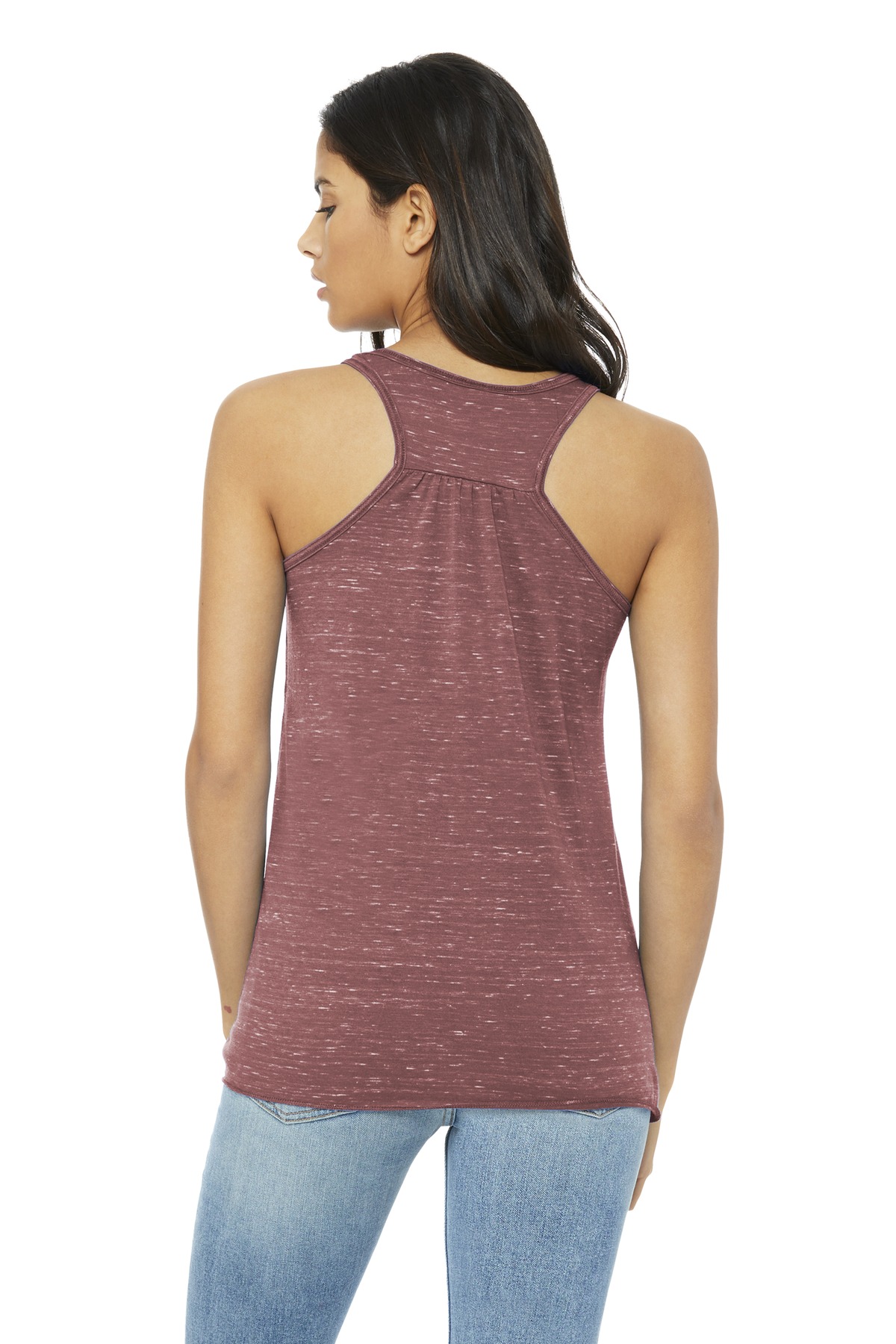 BELLA+CANVAS Women's Flowy Racerback Tank. BC8800 4