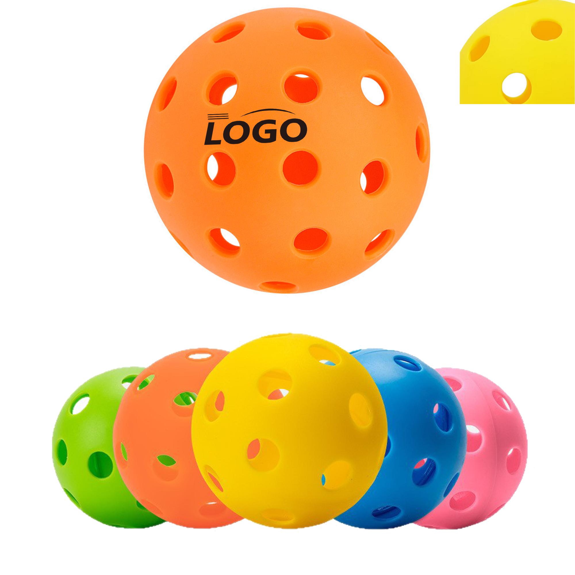 Outdoor 40 Holes Pickleball Ball 2