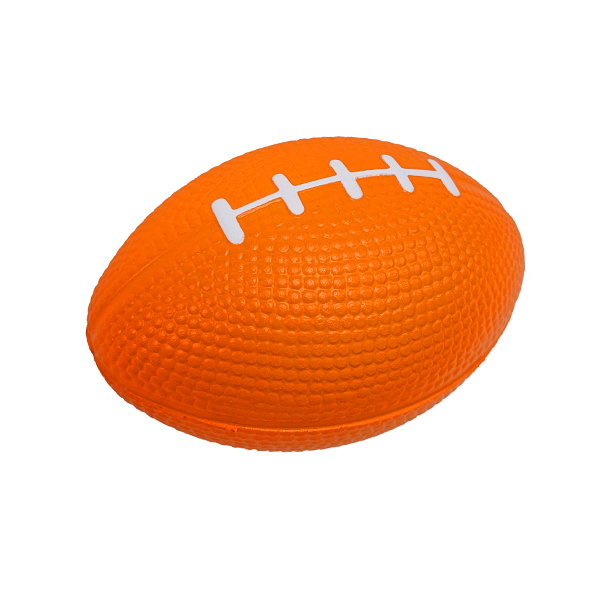 Football Stress Reliever Ball, Semi Soft And Squeezable 7