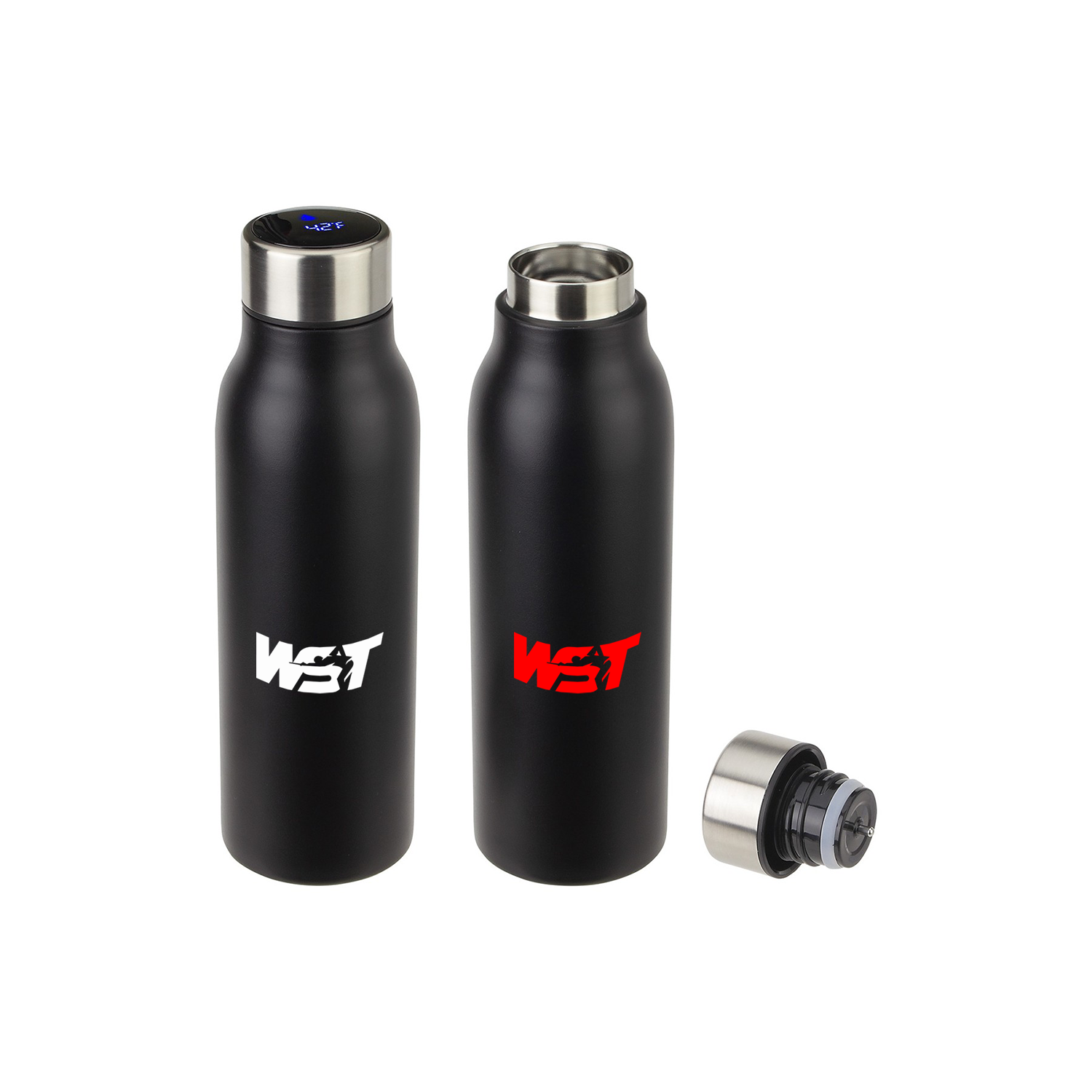 18 oz Bottle with Temperature Indicator 2