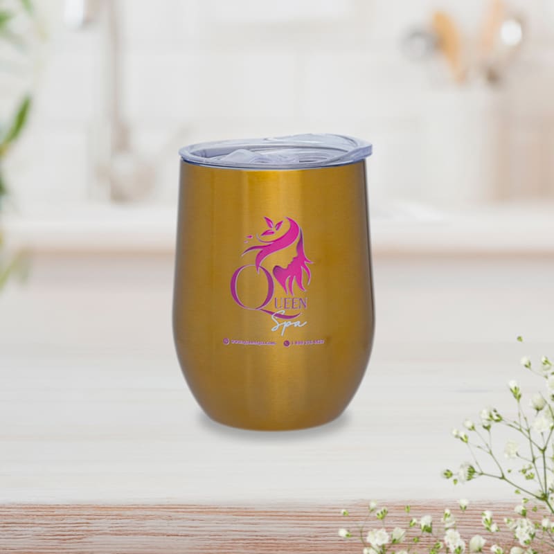 12 Oz. Custom Stainless Steel Wine Tumblers 47