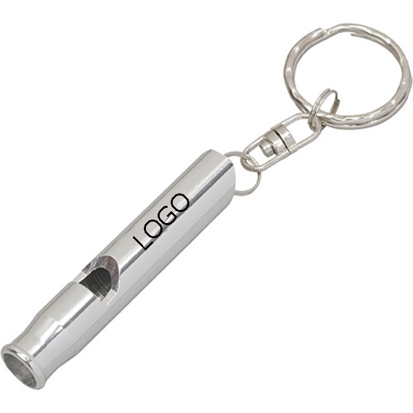 Metal Whistle/Key Ring 2