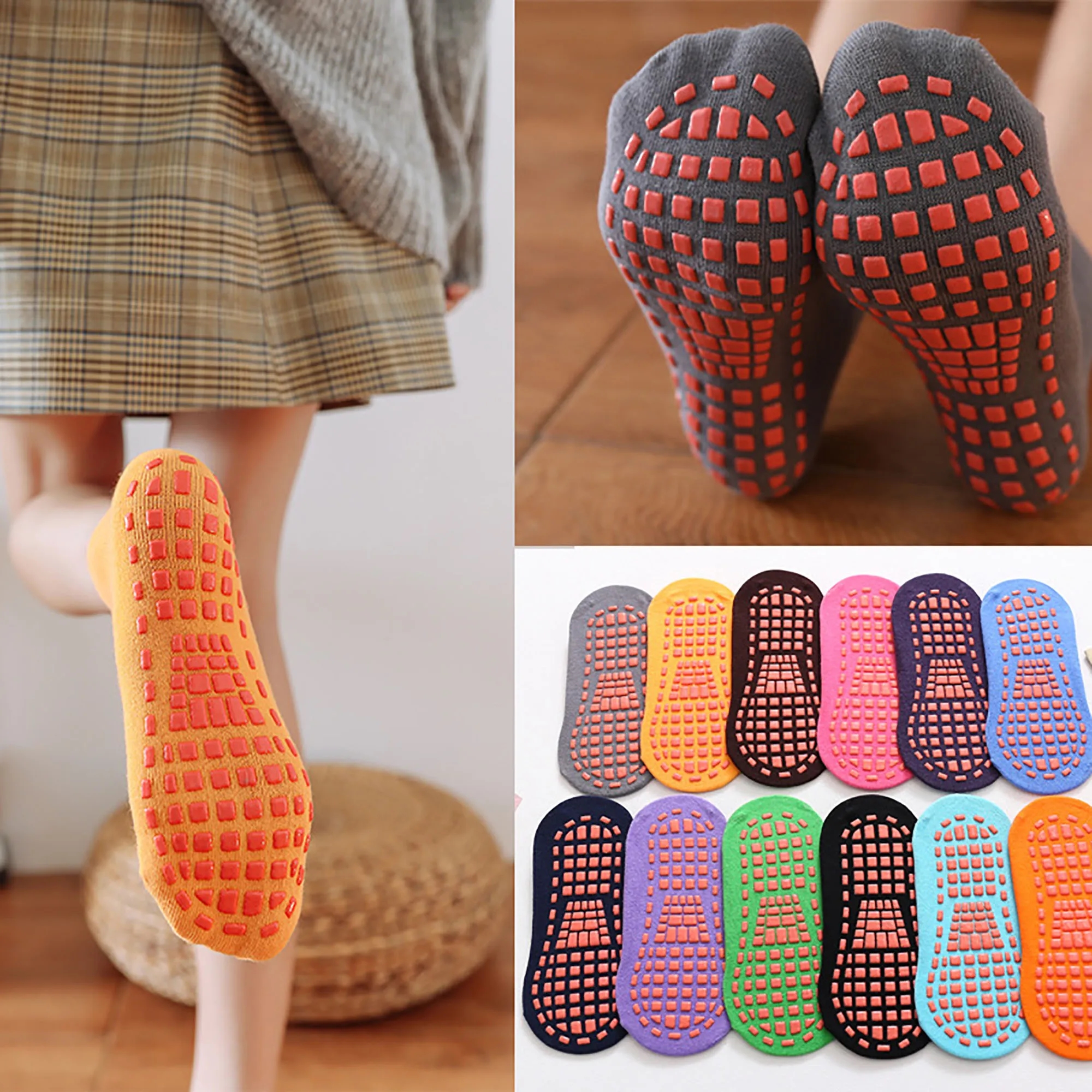 Indoor Trampoline Non Slip Socks 3