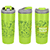 Olympia 17 oz Stainless Steel/Polypropylene Tumbler with Flip Top Lid 23