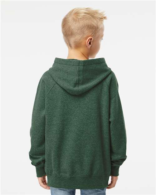 Youth Lightweight Special Blend Raglan Hooded Sweatshirt - PRM15YSB 46