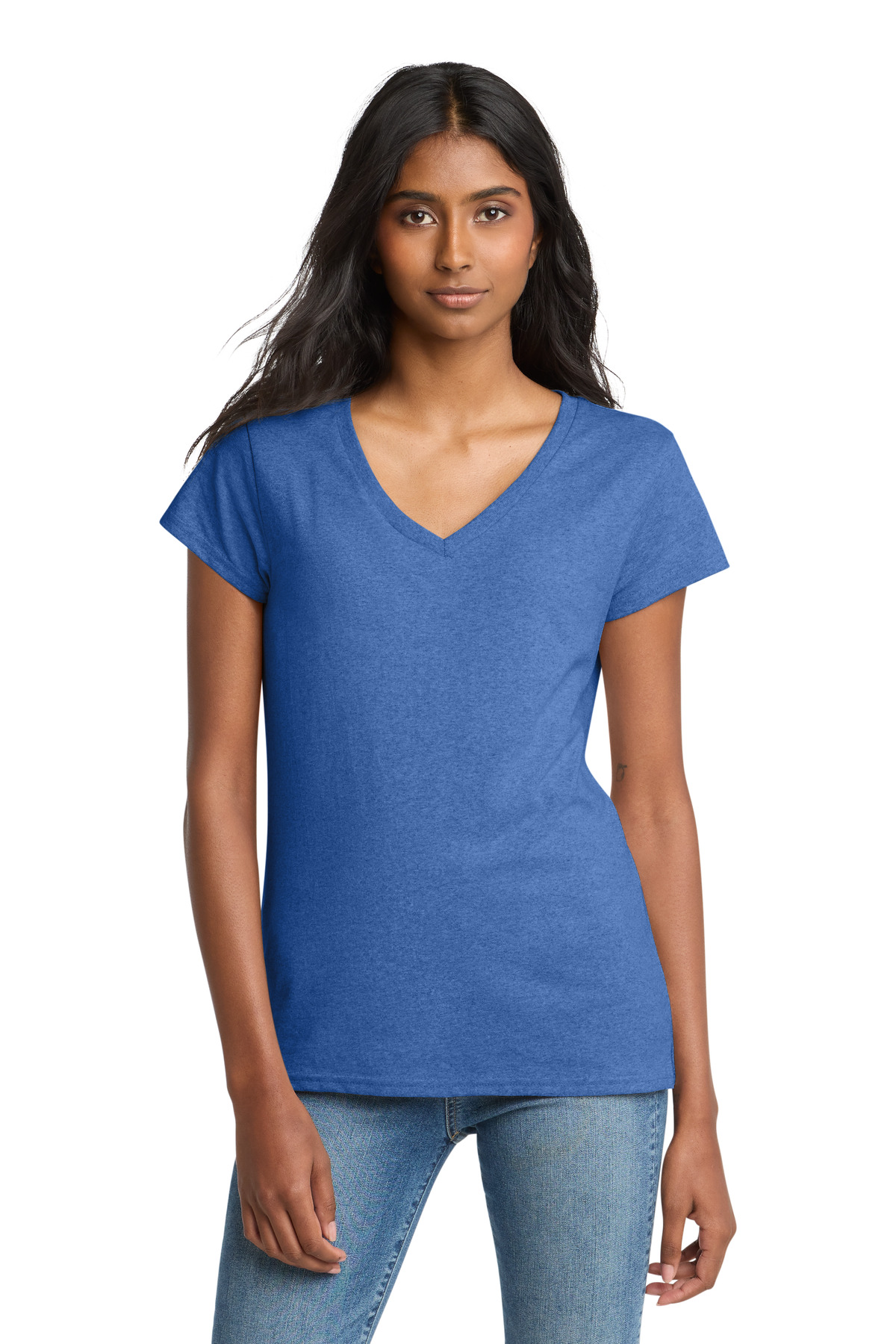 District Women's Re-Tee V-Neck DT8001 7