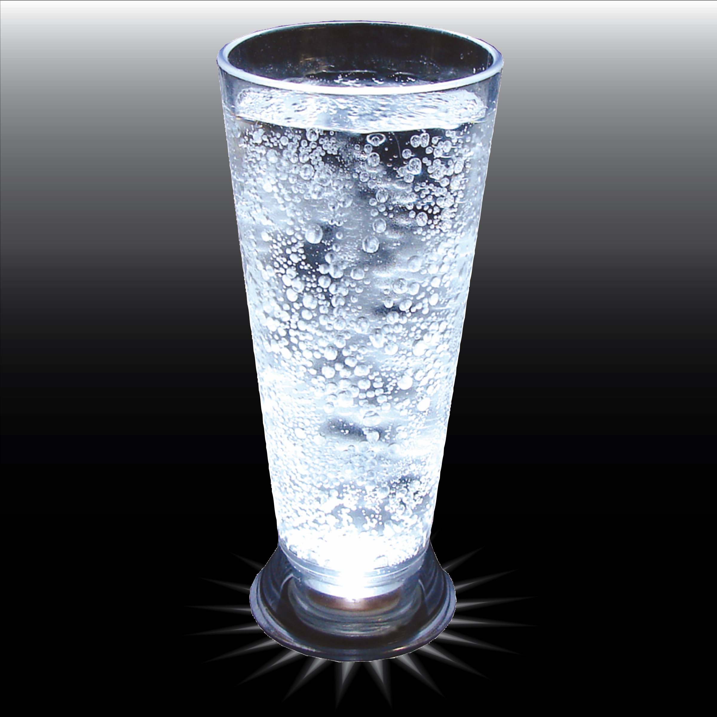 5oz Light Up Flared Plastic Pilsner Sampler 10