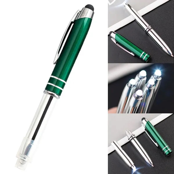 Mercury Stylus Metal Pen with Flashlight 2