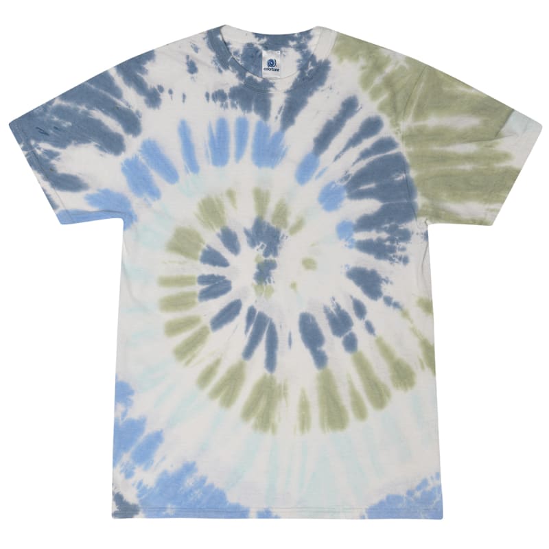 Tie-Dye 5.4 Oz., 100% Cotton Tie-Dyed T-Shirt 19