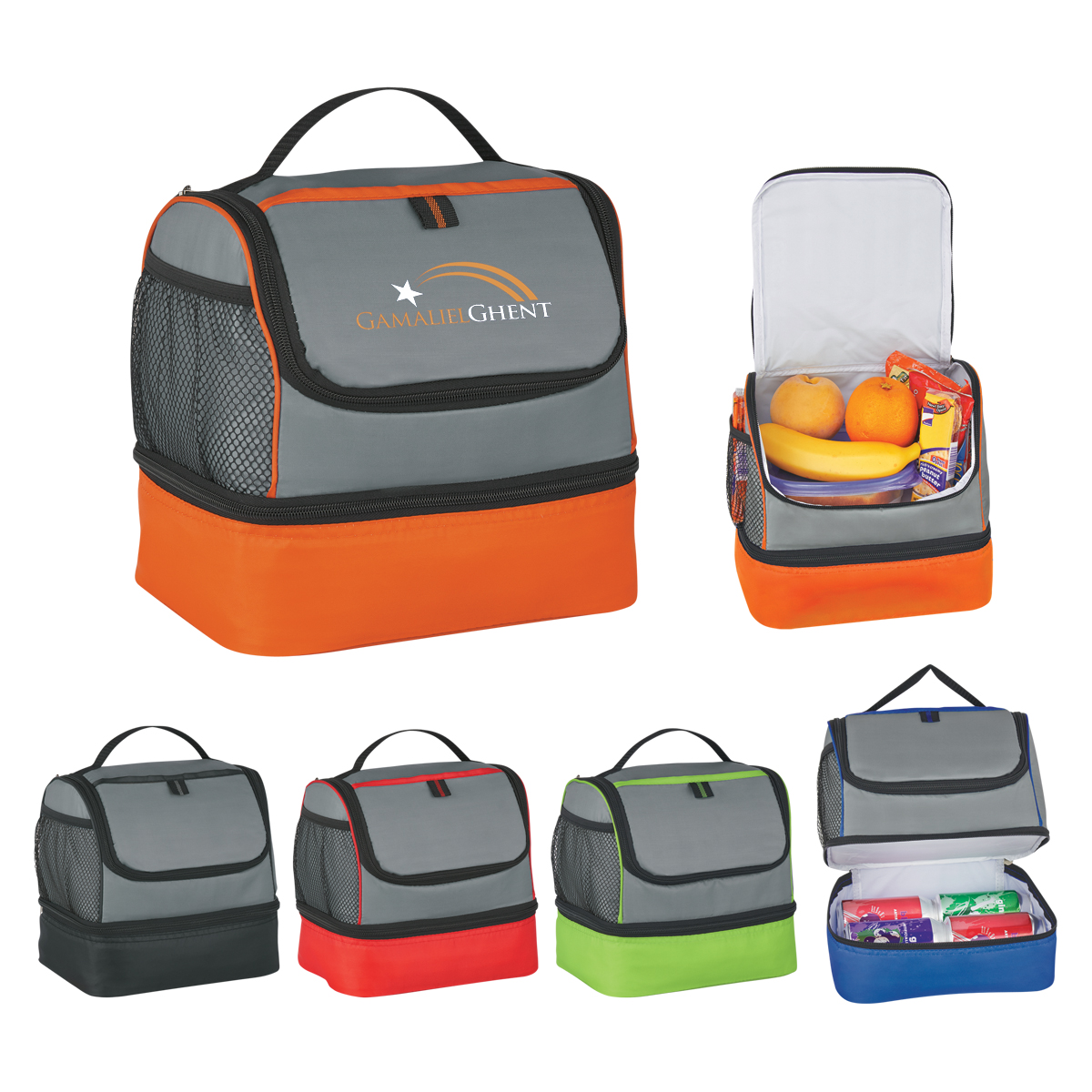 Two Compartment Lunch Pail Bag 14