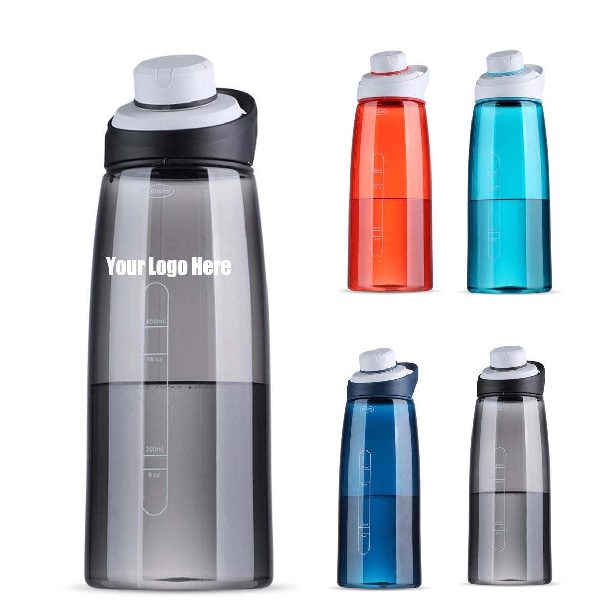 Sport Water Bottle With Chug Lid 3
