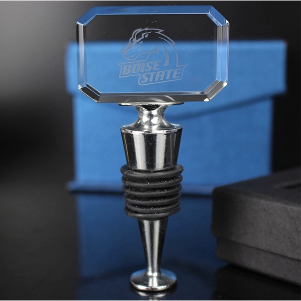 Personalized Crystal Wine Stopper 3