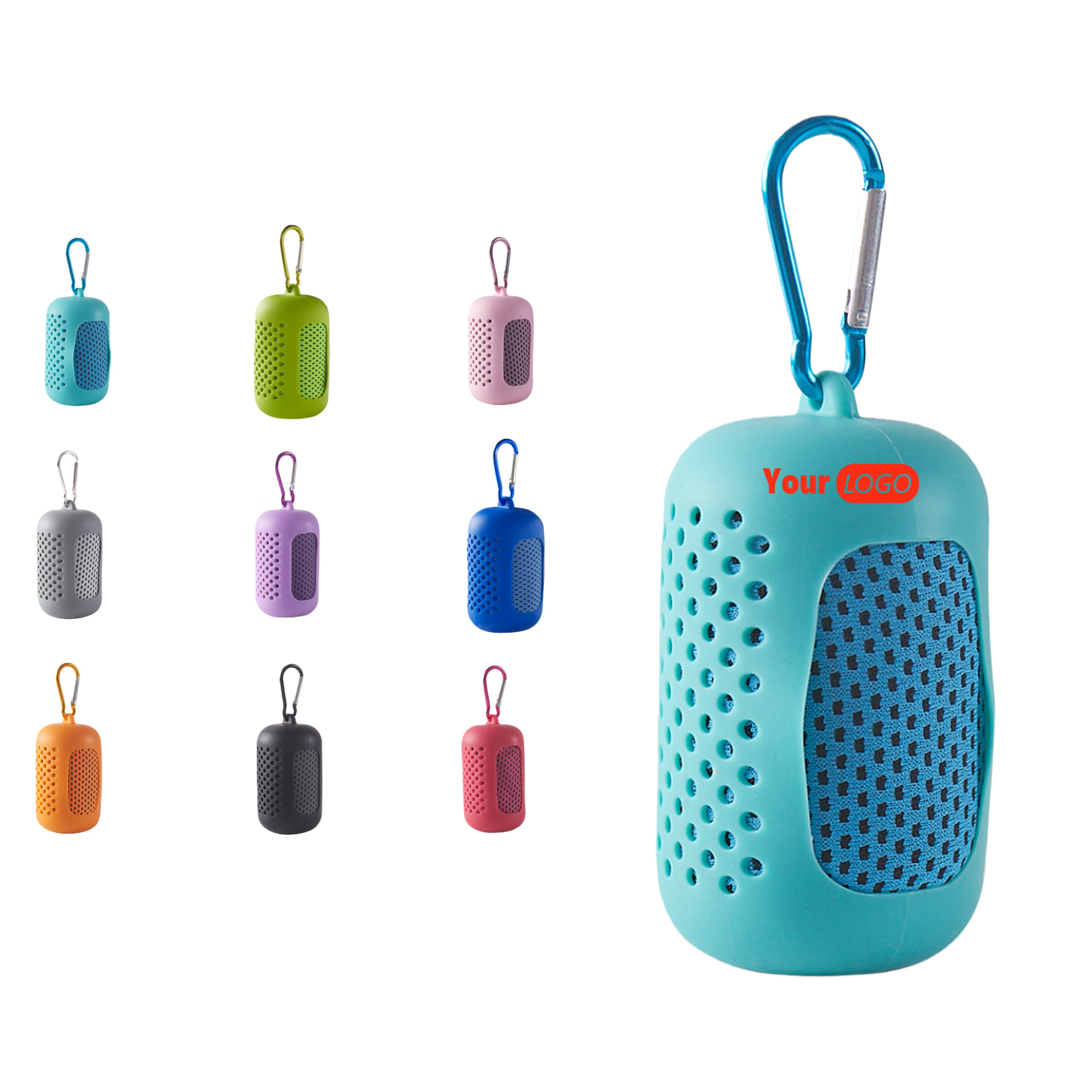 Cooling Quick Dry Towel with Protective Case 2