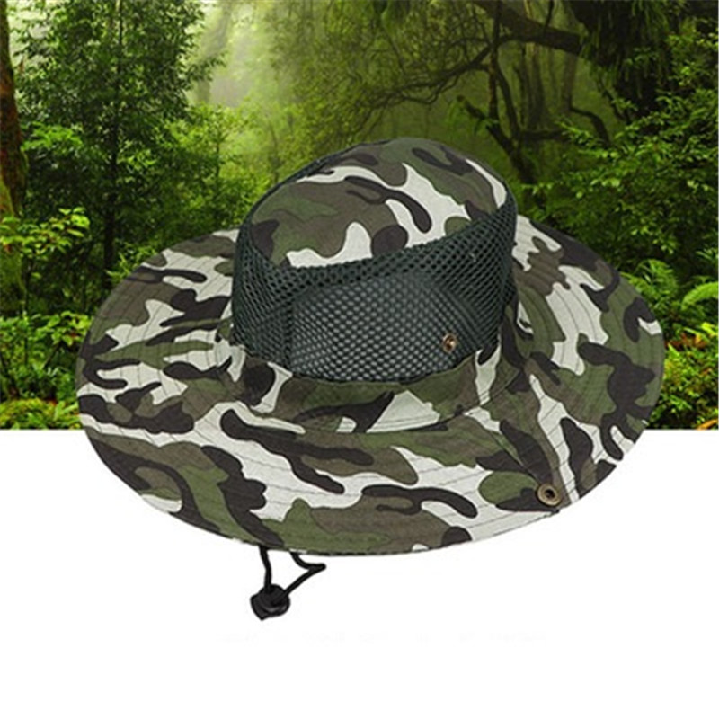 Camouflage Beach Hat 6